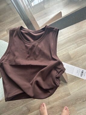 CRZ yoga high neck butter tank